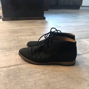 Clark’s Originals Black leather booties